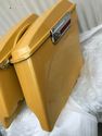 Yellow Pearl stretched saddlebags with hardware 4 