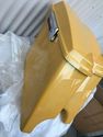 Yellow Pearl stretched saddlebags with hardware 4 