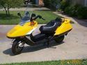 COMPLETE SET OF YELLOW HONDA HELIX CN250 FUSION SP