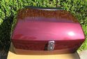 SCARLET RED Motorcycle Tour Trunk Harley Sportster