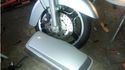 Harley HD Touring Silver Saddlebags Road King Glid