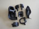 BLACK PEARL Lower Vented Leg Fairings Harley Touri