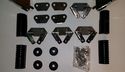 HARLEY Saddlebags LATCHES with rubber gasket, four