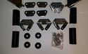 HARLEY Saddlebags LATCHES with rubber gasket, four