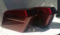 DARK RED METALLIC Harley HD Touring  Saddlebags Ro