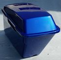 COBALT BLUE Hard Saddle bags Saddlebags SADDLEBAGS