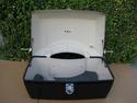 MATTE BLACK MOTORCYCLE TRUNK Harley Sportster Soft