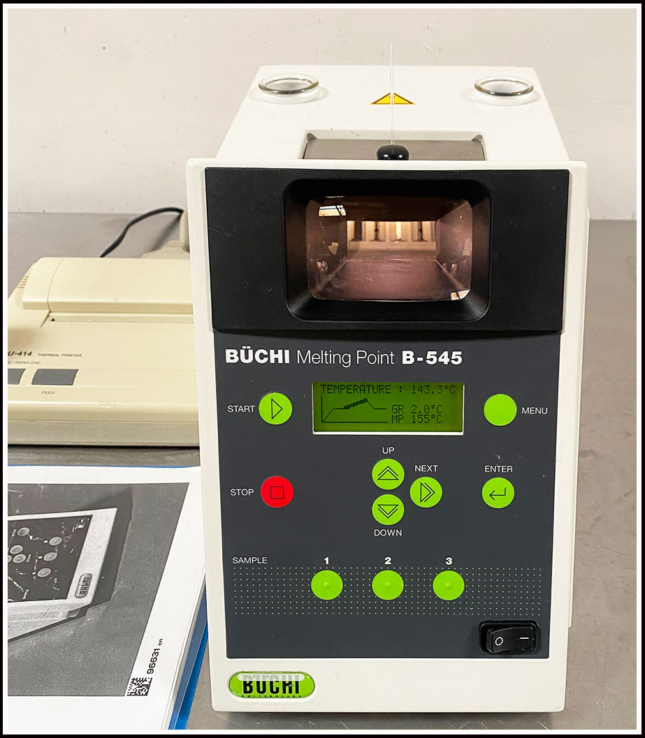 Buchi B-545 B545 Melting Point Apparatus w WARRANTY | LabX.com