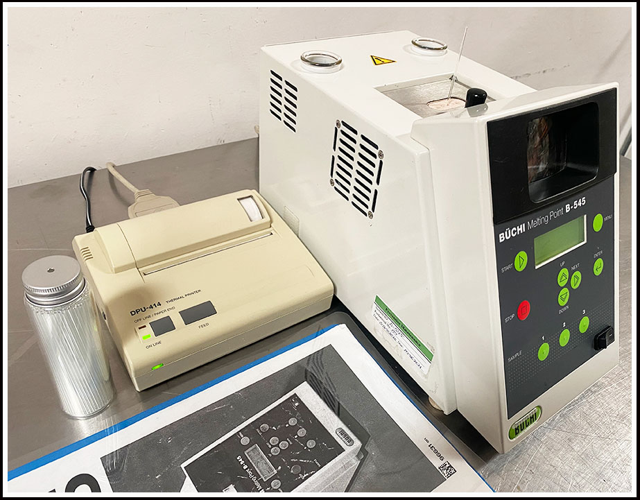 Buchi B-545 B545 Melting Point Apparatus w WARRANTY | LabX.com