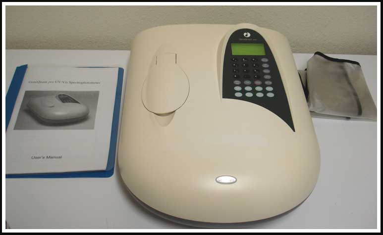 Genequant Pro Rna Dna Calculator Spectrophotometer W Warranty For Sale Labx Ad