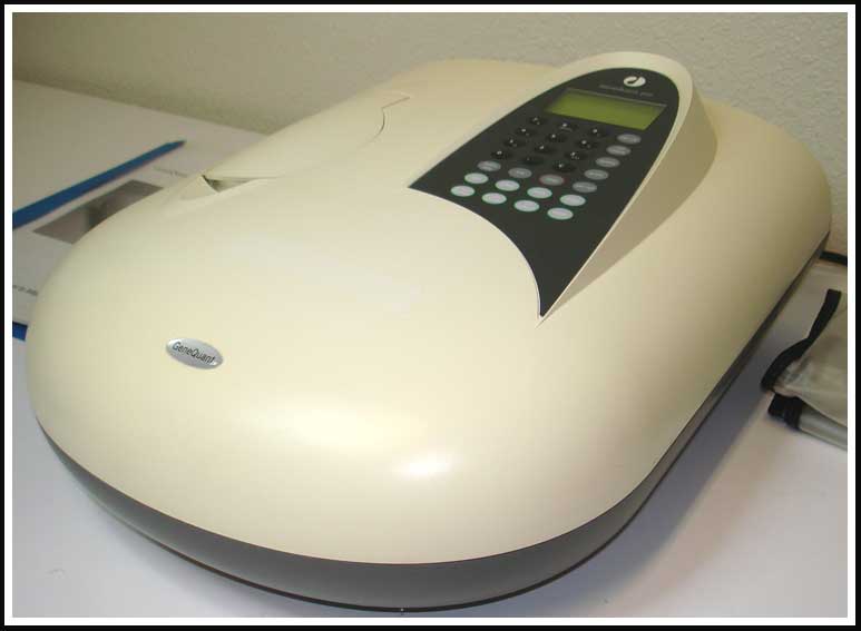 Genequant Pro Rna Dna Calculator Spectrophotometer W Warranty For Sale Labx Ad