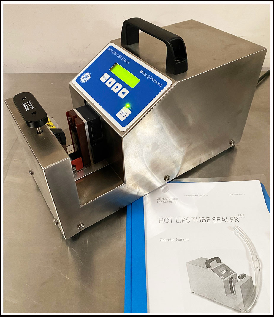 GE Cytiva Tube Sealer HotLips Hot Lips w WARRANTY | LabX.com