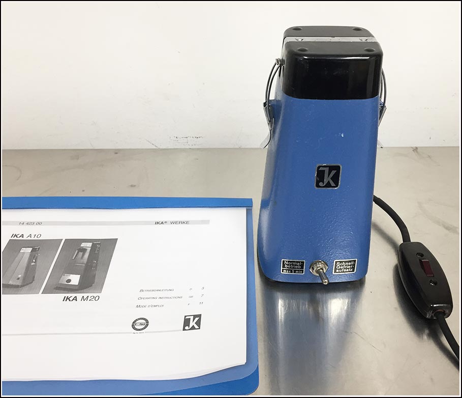 IKA A-10 Homogenizer Mill w WARRANTY | LabX.com