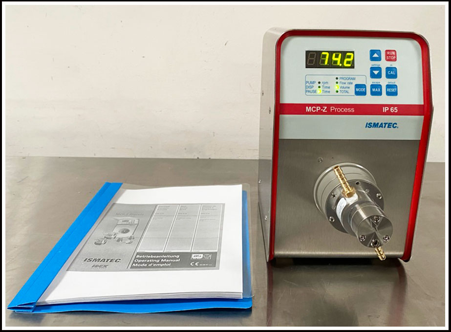 ISMATEC MCP-Z Process Peristaltic Programmable Pump w WARRANTY