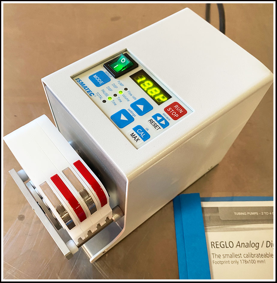 ISMATEC Reglo 4 Cassette Dispensing Pump w WARRANTY | LabX.com