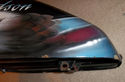 CUSTOM PAINTED AIRBRUSHED CHOPPER TANK King Sporty