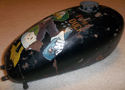 VINTAGE CUSTOM PAINTED SURVIVOR CHOPPER BANANA WAS