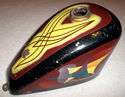 CUSTOM PAINTED VINTAGE CHOPPER TANK