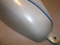 CUSTOM MOLDED CHOPPER TANK Vintage Harley Sportste