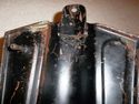 GME PEAKED COFFIN TANK Rare Vintage Old Chopper Su