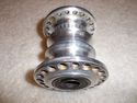 VINTAGE RIBBED SPOOL HUB Old 70's Chopper Harley P