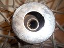 HALLCRAFT VINTAGE RIBBED SPOOL HUB 18" WHEEL