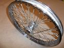 VINTAGE RIBBED SPOOL HUB 18" WHEEL