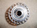 VINTAGE RIBBED SPOOL HUB Old 70's Chopper Harley P