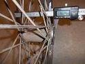 HALLCRAFT VINTAGE RIBBED SPOOL HUB 18" WHEEL