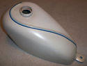 CUSTOM MOLDED CHOPPER TANK Vintage Harley Sportste