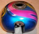 Custom Painted DAISHO WASSELL 70s CHOPPER TANK Sur