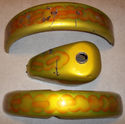 CUSTOM PAINTED CHOPPER TINS TANK & FENDERS Vintage