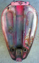 Old Paint Survivor Triumph Chopper Tank Custom Vin