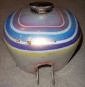 CRAZY OLD PASTEL CHOPPER TANK Vintage Custom Paint