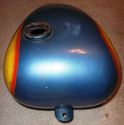 SURVIVOR CHOPPER TANK Vintage Triumph Harley Panhe