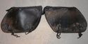 Indian Harley Panhead Knucklehead Buco LEATHER SAD