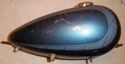 Vintage CUSTOM PAINTED MUSTANG TANK Chopper Surviv