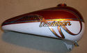 CUSTOM GOLD LEAF PAINTED NARROW FAT BOB CHOPPER TA