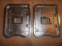 Finned Custom Harley EVO Rocker Box Covers Ribbed 