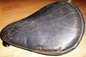 BATES LEATHER SEAT Medium Pan with BATES Stamp