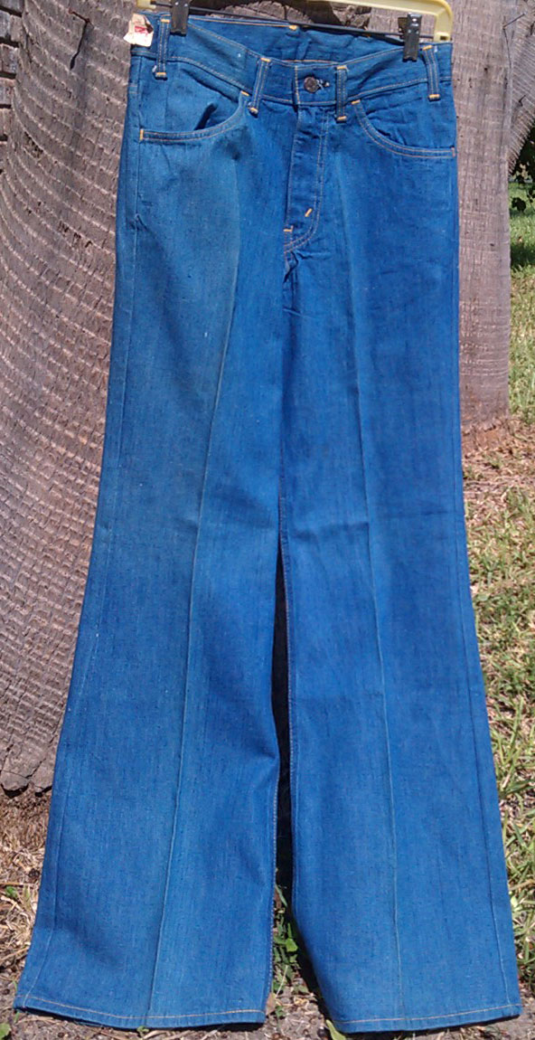 Zodiac's Vintage Clothing : Levis 812 70s Vintage BIG Bell Bottom Jeans