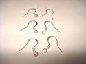 Sterling Silver Earwires (Fish-Hoooks)  lots of 3 