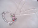 SILVERTONE "HELLO KITTY" PENDANT NEW!