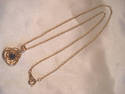 Gold plated chains with red stone Pendant 10 for $