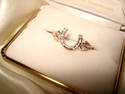 Black Hills Gold & silver Horseshoe ring Sz. 5, 6,