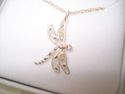 Black Hills Gold /silverDRAGONFLY PENDANT. 
