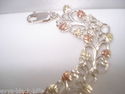 BLACK HILLS GOLD/SILVER 36 GOLD LEAFS BRACELET 7- 