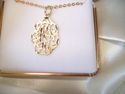 #1 Mom Pendant 10 kt GOLD