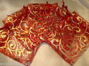50 ORGANZA JEWELRY ~ BAGGIES LOT FOR GIFT GIVING E
