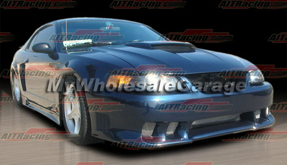 02 03 04 Ford Mustang AIT Saleen Bumper Full Body Kit | eBay